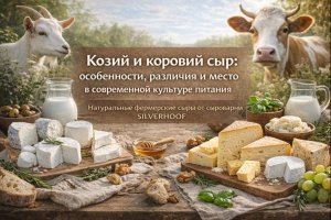 Козий и коровий сыр: особенности, различия и место в современной культуре питания