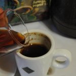 This is the easiest way to make coffee with rum.
