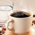 How to drink coffee with water correctly