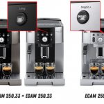 Differences between Delonghi ECAM 250.23.SB, 250.33.TB and 250.31.SB coffee machines