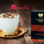 Instant coffee Armel and reishi mushroom to strengthen the immune system
