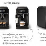 Сравнение Philips Series 1200, Series 2200 и Series 3200